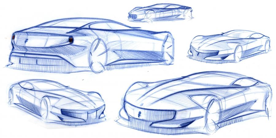 Эскиз Pininfarina Cambiano Concept 2012 года  (фото 48 из 134)